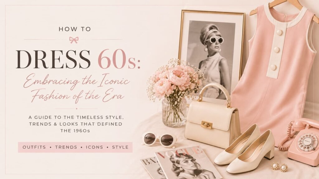 How to Dress 60s: Embracing the Iconic Fashion of the Era 1 dressing 60s